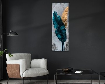 Elegant leaves by Poster Art Shop