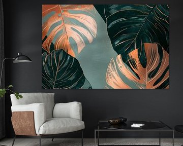 Tropical leaves by Poster Art Shop
