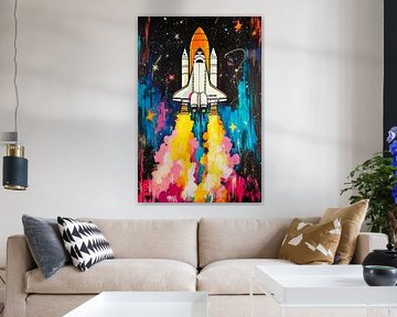 Space adventure by Poster Art Shop