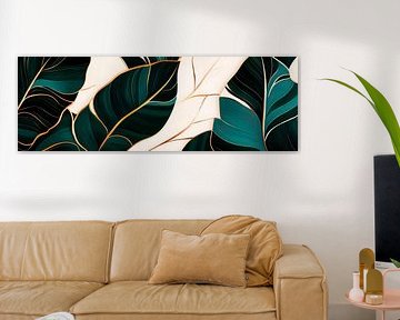Leaves pattern by Poster Art Shop