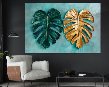 Tropical leaves by Poster Art Shop
