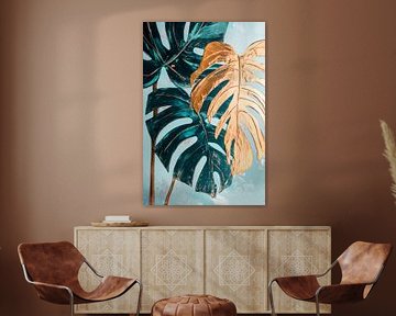 Tropical leaves by Poster Art Shop