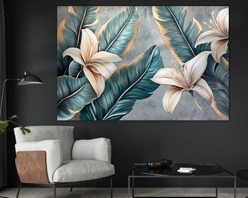 Tropical floral splendour by Poster Art Shop