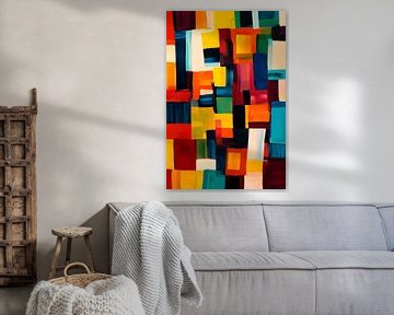 Colourful abstraction by Poster Art Shop