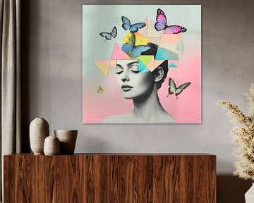 Butterfly thoughts by Poster Art Shop