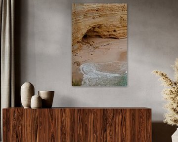 Verborgen baai aan de Algarve kust van Renate Smit Photography