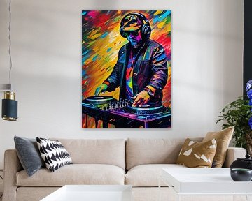 DJ kunst, muziek van Makar Mokrynskyi