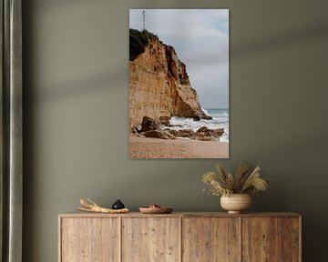 Côte rocheuse de Carvoeiro, Algarve sur Renate Smit Photography