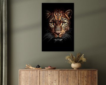 Close-up Leopard Portrait