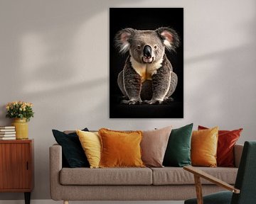 Adorable Portrait of a Koala