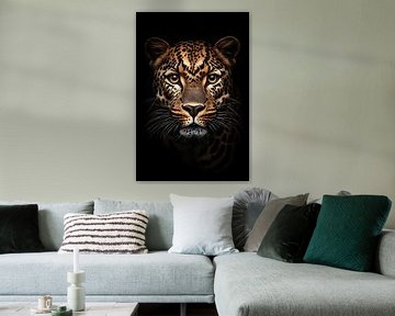 Close-up Leopard Portrait