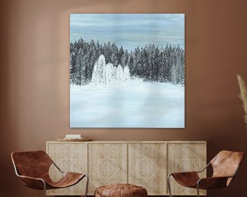 Winterbos van silke.art - Silke Hemelt -