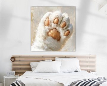 Katzenpfote künstlerisch von TheXclusive Art