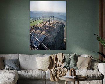 Viewpoint Lilienstein west end - Saxon Switzerland / Elbe Sandstone Mountains by t.ART