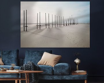 Serene calm on the coast of Vlieland by Wendy Bos