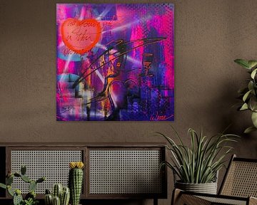 All you've got is this moment by Geoffrey Wijn - WINE ART GALLERY