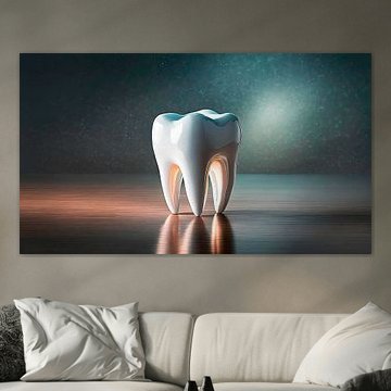 Tand met bescherming en ontwerp