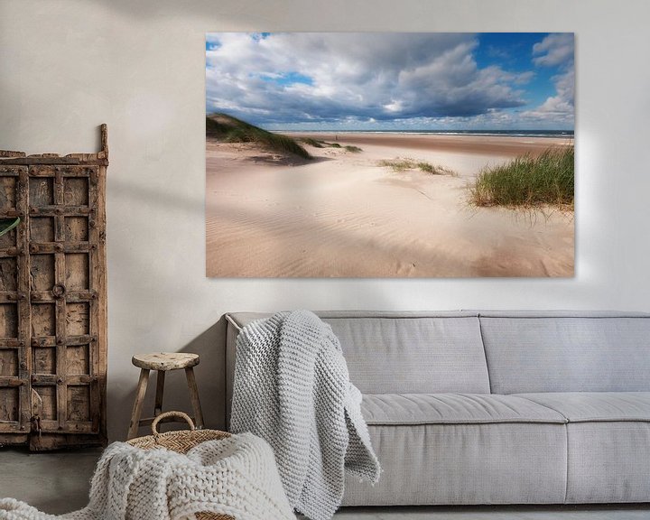 Sfeerimpressie: Ruimtelijk beeld op strand van Fotografie Egmond