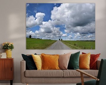 Eine verlassene Landstraße von Claude Laprise