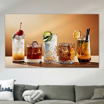 Cocktail om te drinken met fruit