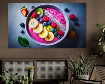 Smoothie van roze drakenvruchten van Mustafa Kurnaz