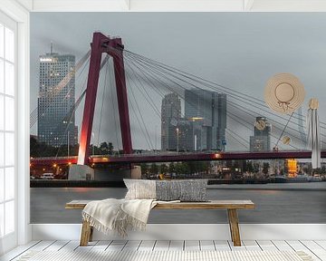 Rotterdam Willemsbrug (67157) van John Ouwens