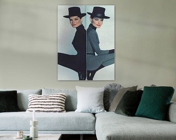 Supermodel Twins van Franka Poulain