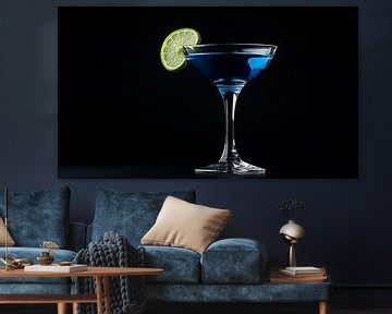 Blue Gin met een vleugje limoen van TheXclusive Art