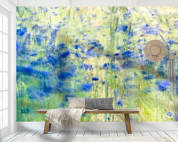 cornflowers like monet saw them by jowan iven