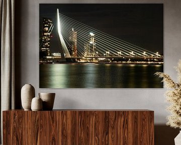 Erasmusbrug Rotterdam van MireilleGPhotography