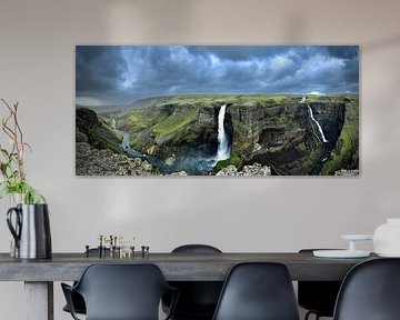 Iceland waterfalls by Hans-Christoph Schuch