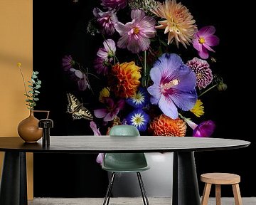 Field Flowers Still Life by Fine Art Flower - Artist Sander van Laar