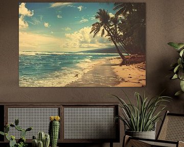 Tropical beach paradise