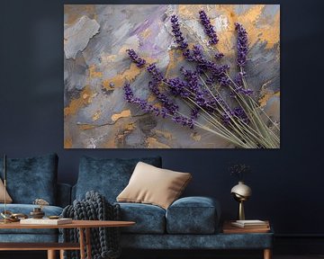 La lavande dans un style impressionniste sur Art & Soul Creations
