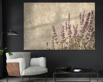 Paarse Lavendel in Bloei van Art & Soul Creations