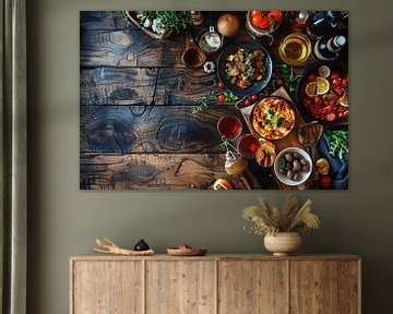 Modern gedekte eettafel van Art & Soul Creations