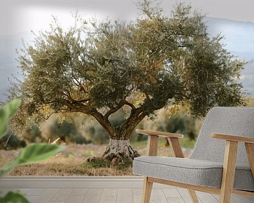 Olijfboom in Impressionistische Stijl van Art & Soul Creations