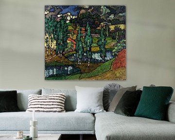 Konrad Mägi - Landschap in het Võru-district van Peter Balan