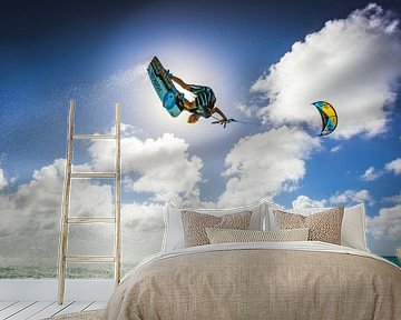 Kitesurfen Bonaire, Dylan von Andy Troy