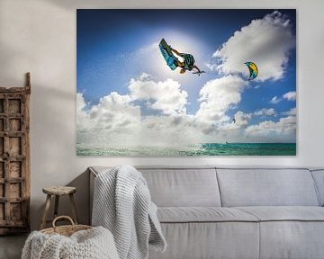 Kitesurf Bonaire, Dylan von Andy Troy