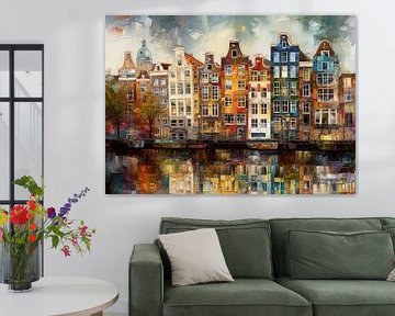 Amsterdam Schilderij van Preet Lambon