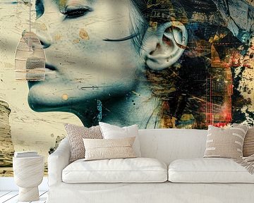 Im Fluss der Zeit von Klaus Tesching - Art-AI