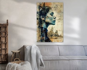 De architectuur van het denken van Klaus Tesching - Art-AI