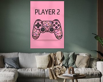 Gaming Girl Player 2