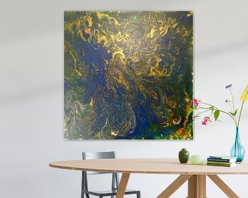 Vloeiend schilderen van sceneofdecor