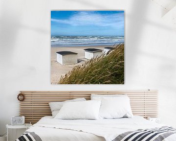 Rust aan zee, Strandhuisjes met een verhaal van Marco Hoogma