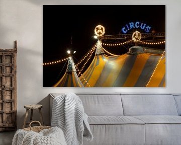 Circus in de nacht van Ronald Pol