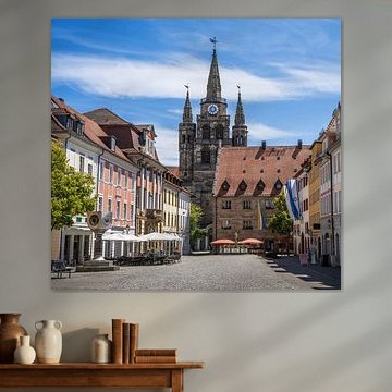 St Gumbert's Church in Ansbach by ManfredFotos