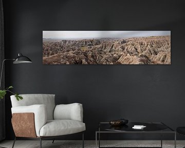Parc national des Badlands, Dakota du Sud, États-Unis sur Jeroen van Deel