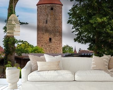 Historische uitkijktoren van Ornabau van ManfredFotos